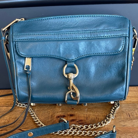 Rebecca Minkoff teal crossbody bag - Picture 4 of 4